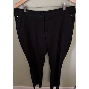 Guy Harvey Women's Black Dress Pants Slacks Stretch Size 12